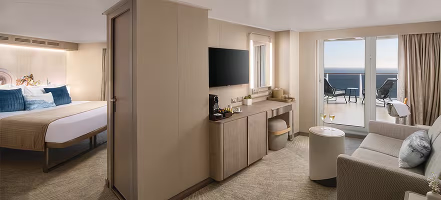 Norwegian Cruise Line Norwegian Viva Aft-Facing Suite with Large Balcony WEB ©Norwegian Cruise Line.jpg