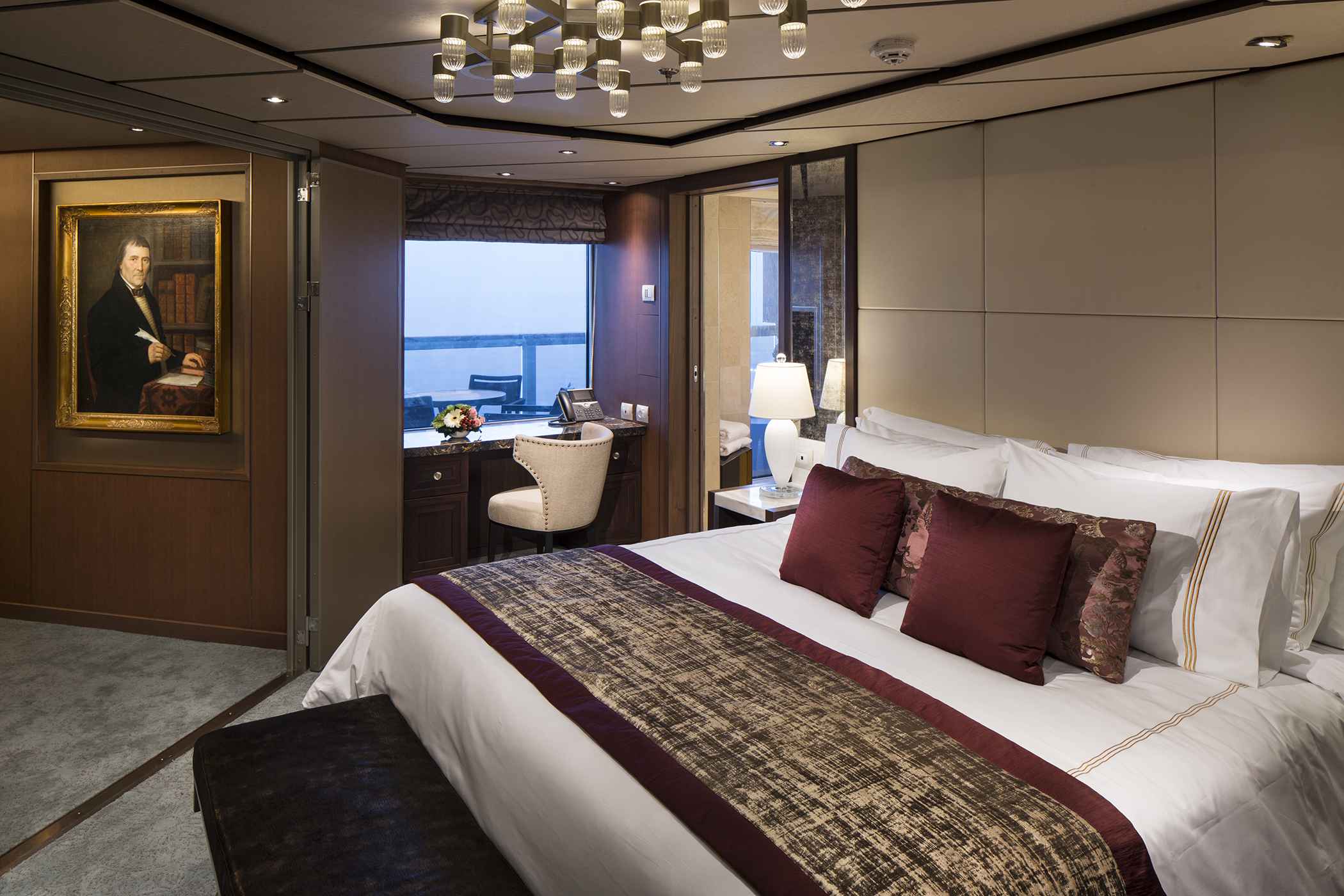 Holland America Line Koningsdam Pinnacle Suite ©Michel Verdure