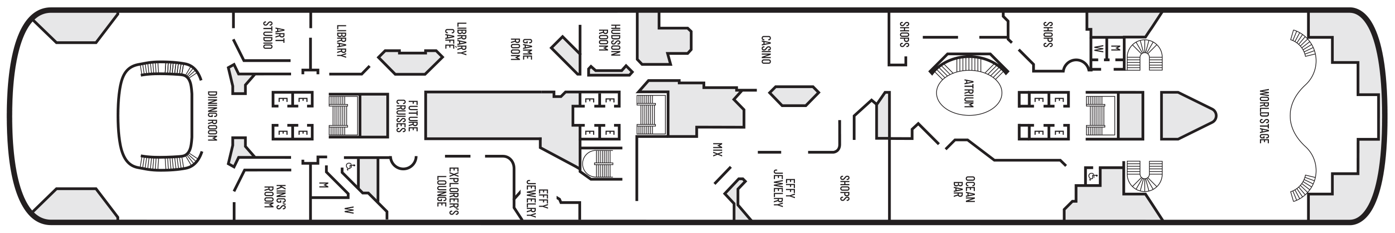 Deck 5 - Upper Promenade