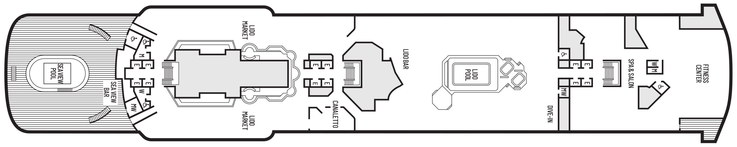 Deck 8 - Lido