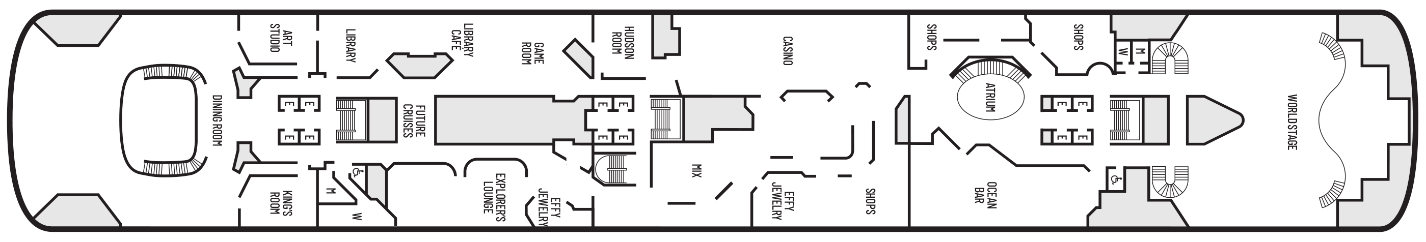 Deck 5 - Upper Promenade