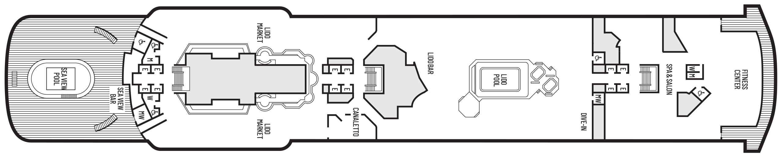 Deck 8 - Lido