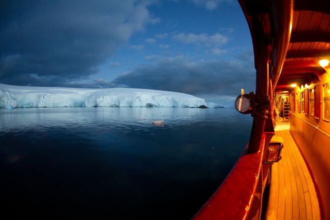 Across the Antarctic Circle