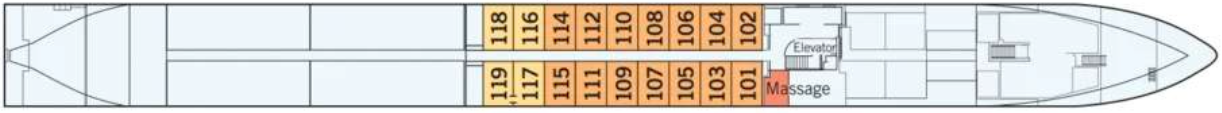 Amadeus Star Haydn Deck Plan