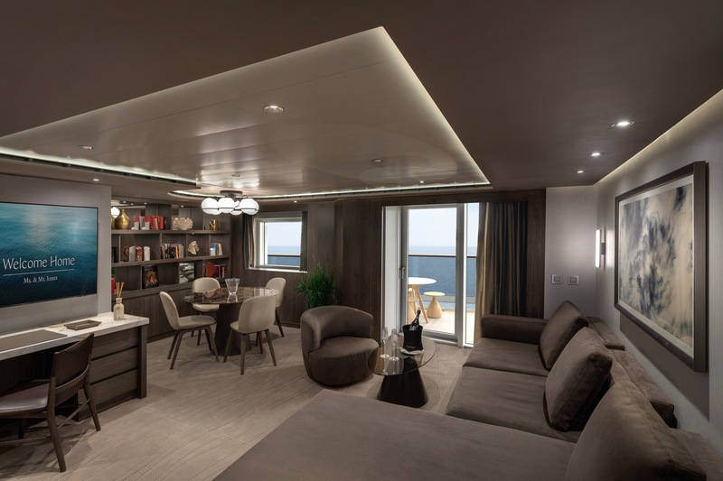 A suite on board.
