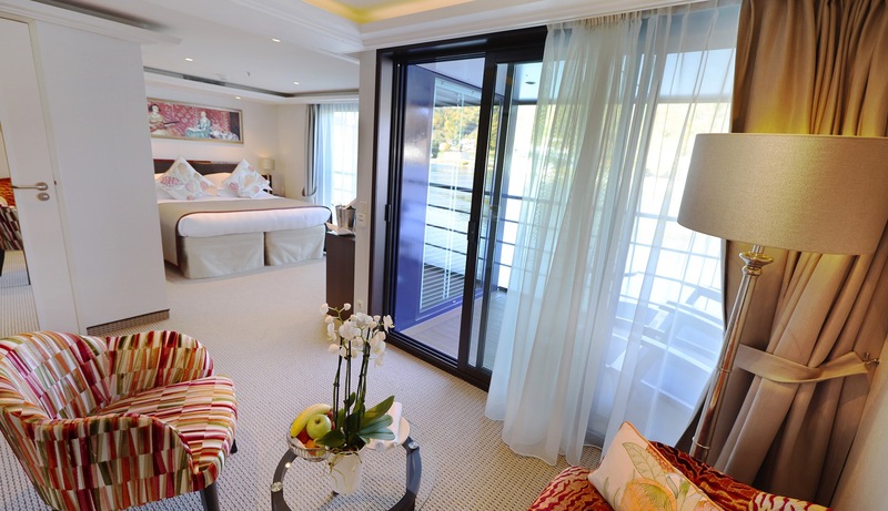 A suite on board.