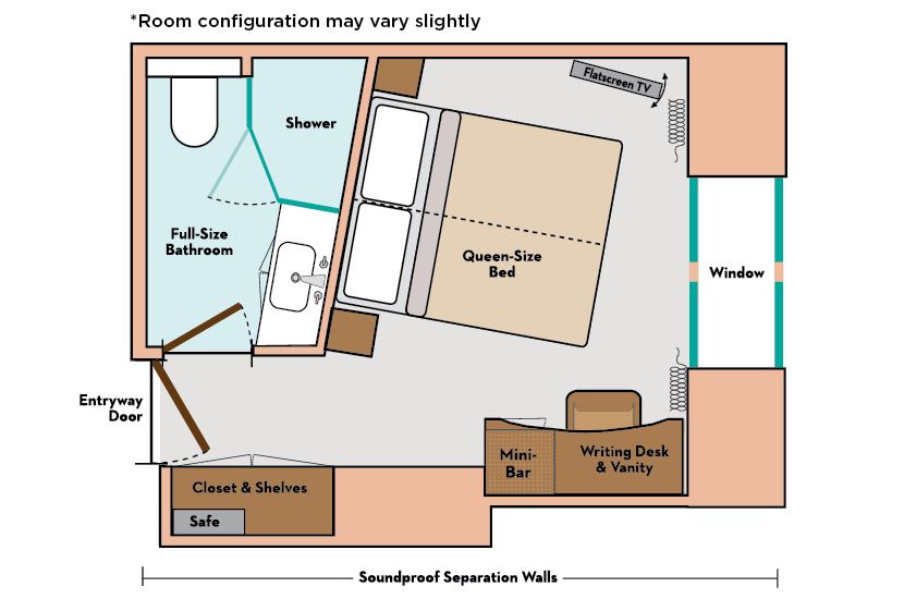 Deluxe Stateroom (Category E)