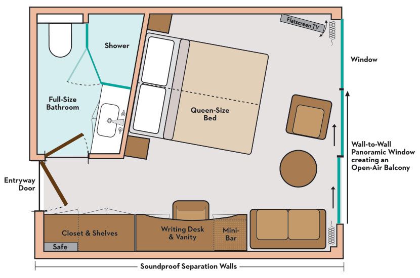 Avalon Expression Panorama Suite Floor Plan