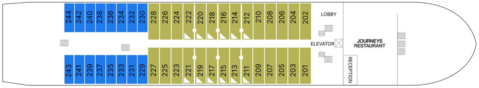 Deck plan: Cello Deck