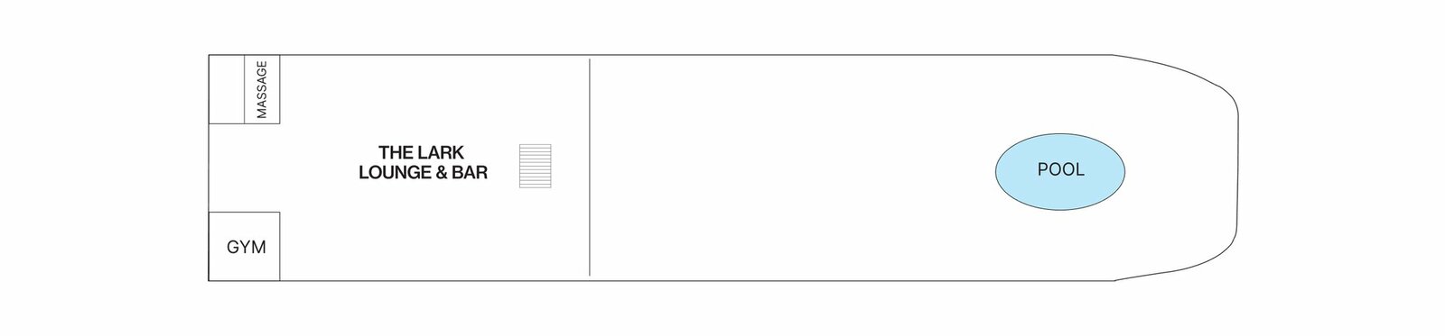Deck plan: Luna Deck