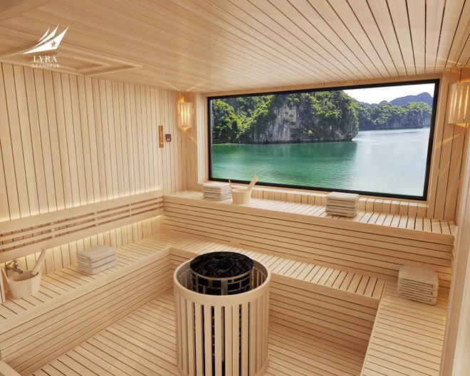 Nordic-style sauna