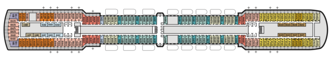 Deck 4 - Upper Promenade
