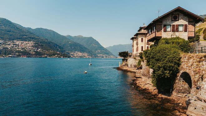 Lake Maggiore, Orta and the Matterhorn