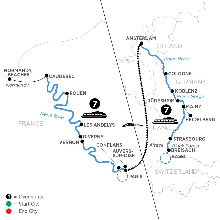 Timeless Rivers of Europe: the Rhine and Seine for Wine Lovers