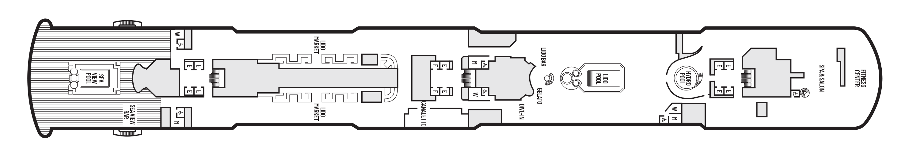 Deck 9 - Lido Deck